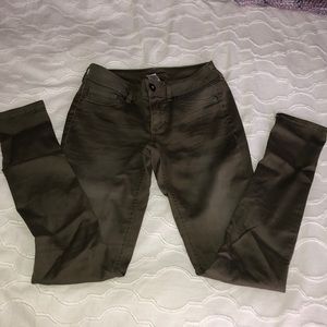 Olive green pants
